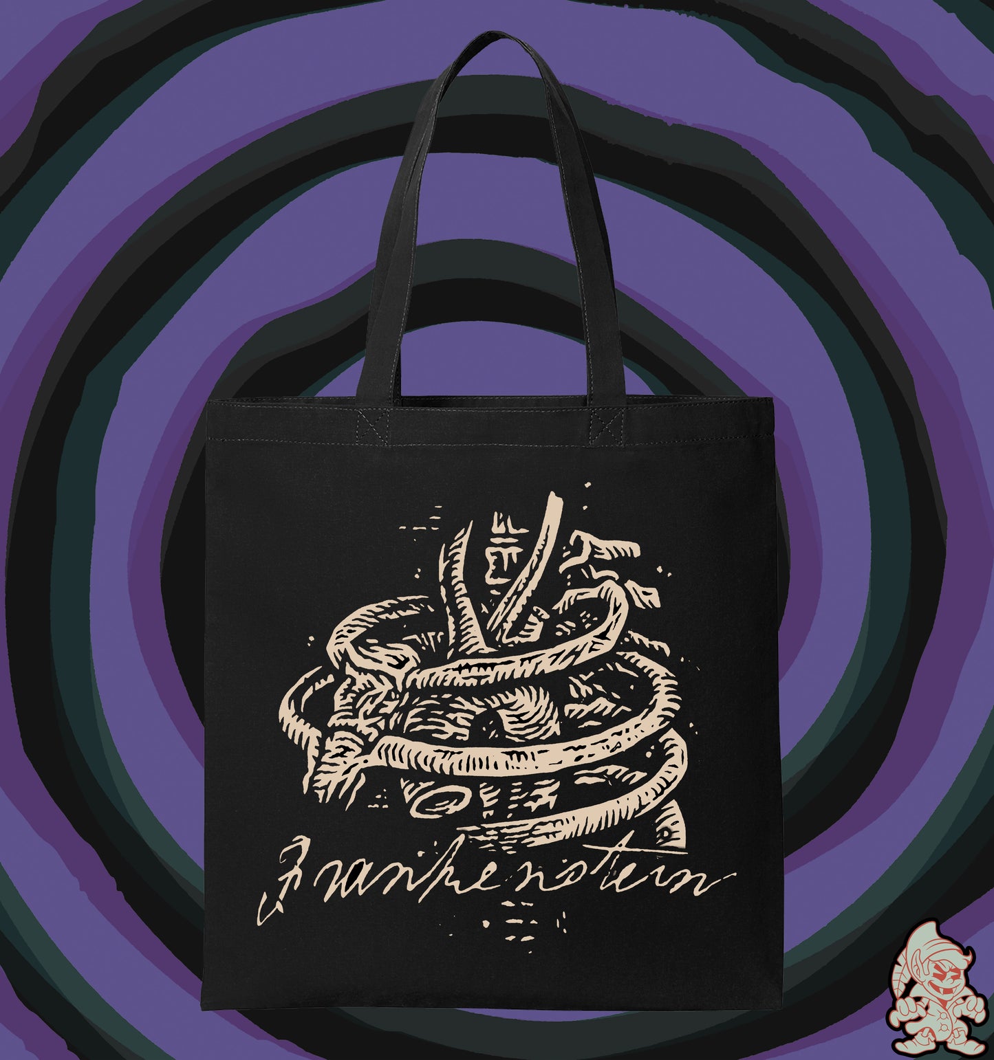 Franken-Stein (Tote Bags / In Stock Leftover)