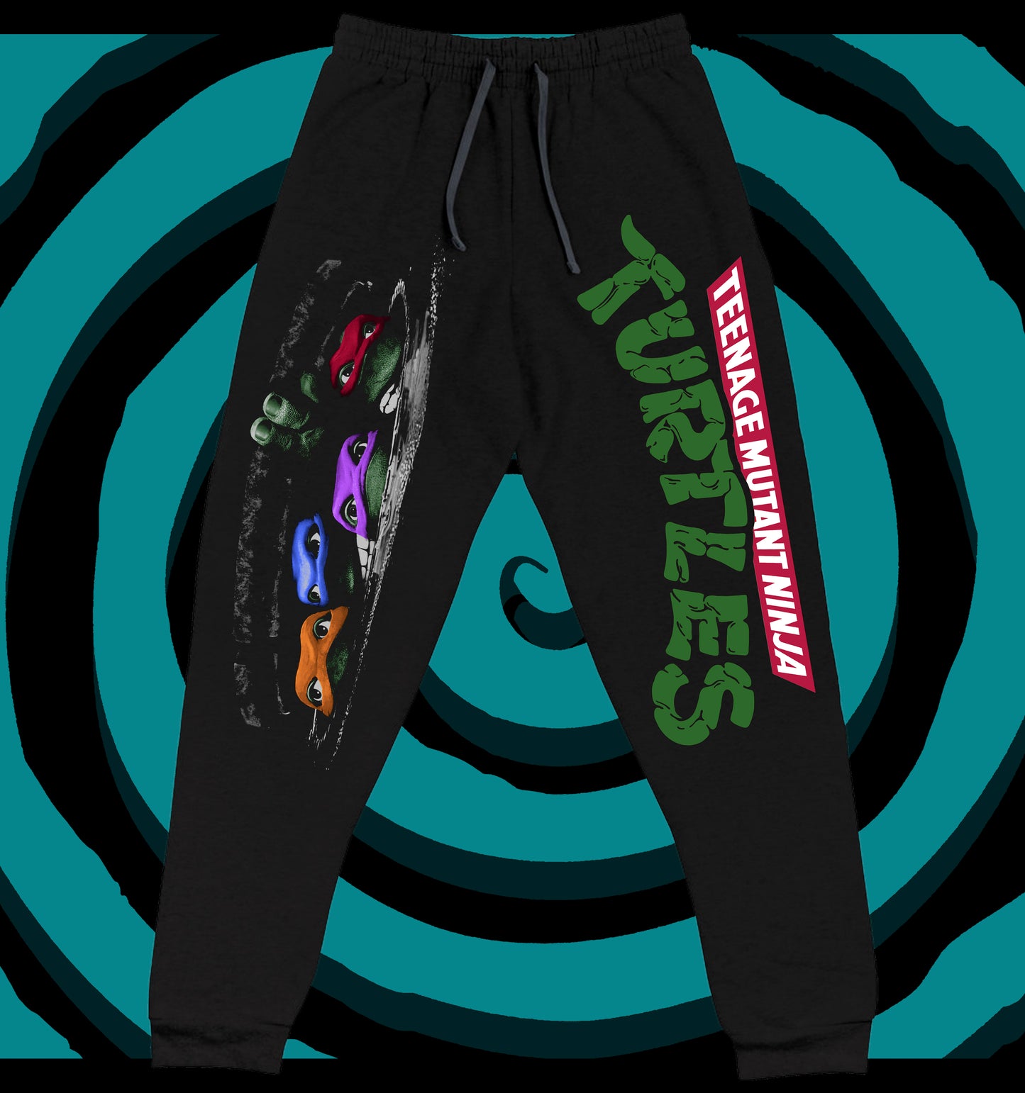 TMNT 1999 Black Sweatpants