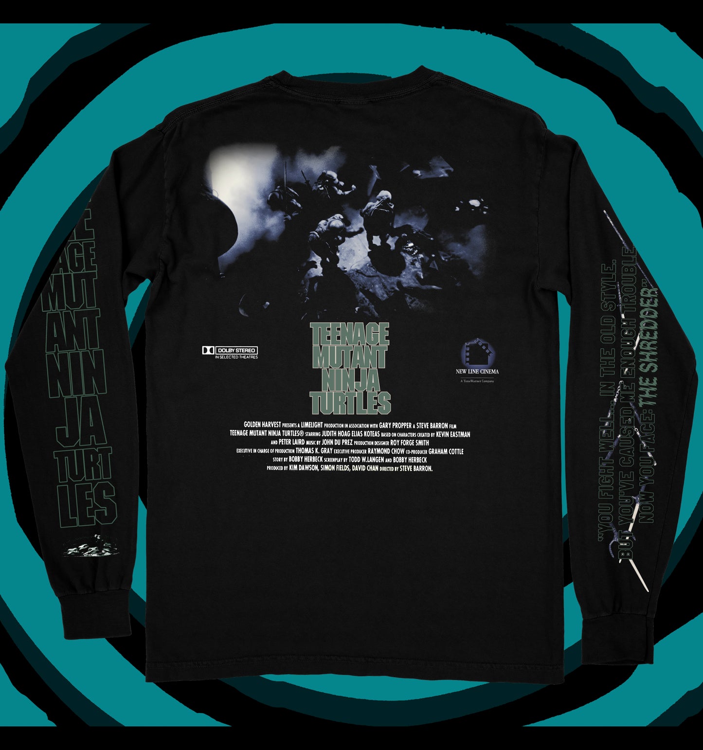 Major League Butt Kicking 1990 Long Sleeve T-Shirt