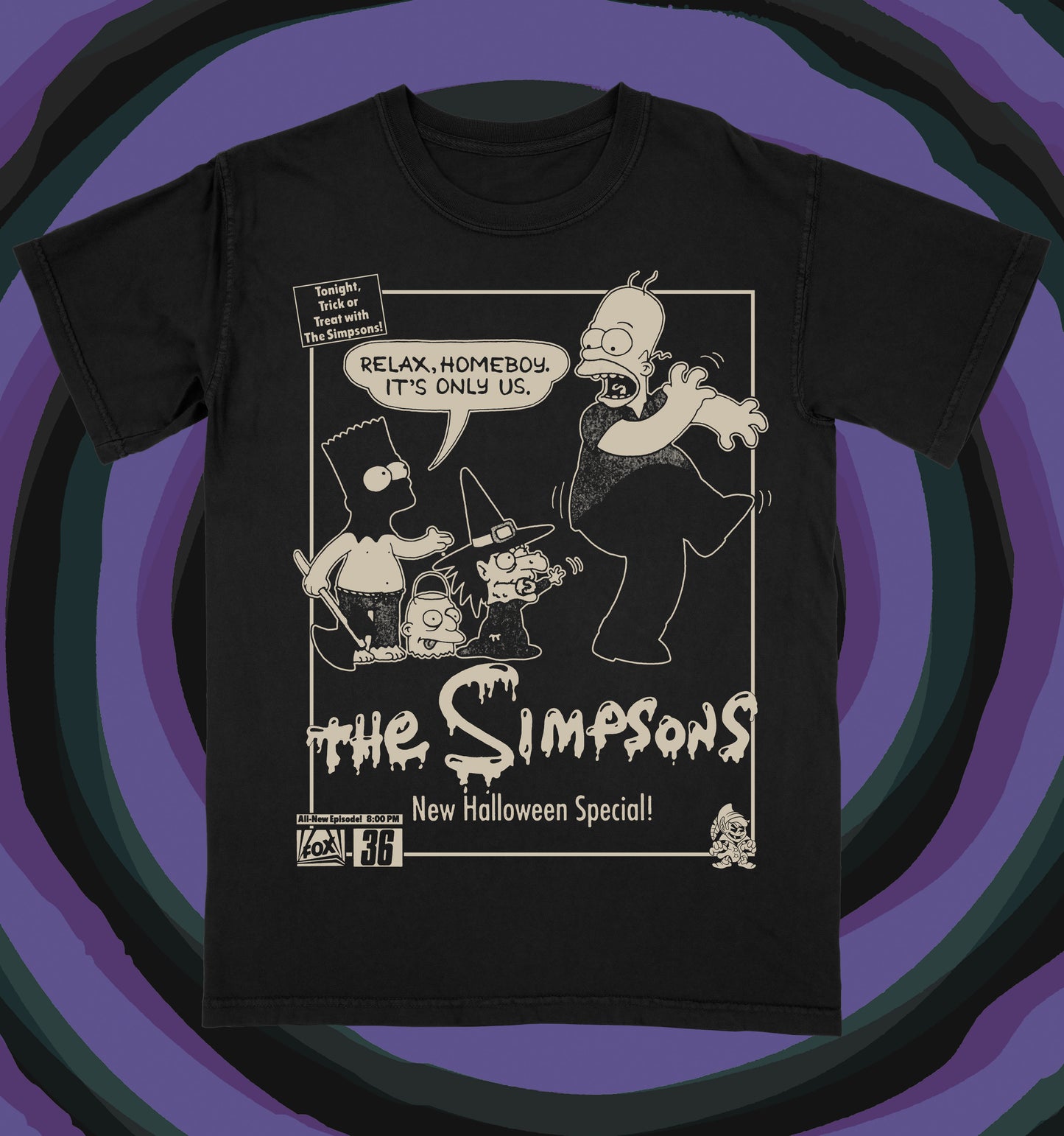 Simpsons Halloween Episode 1990 T-Shirt