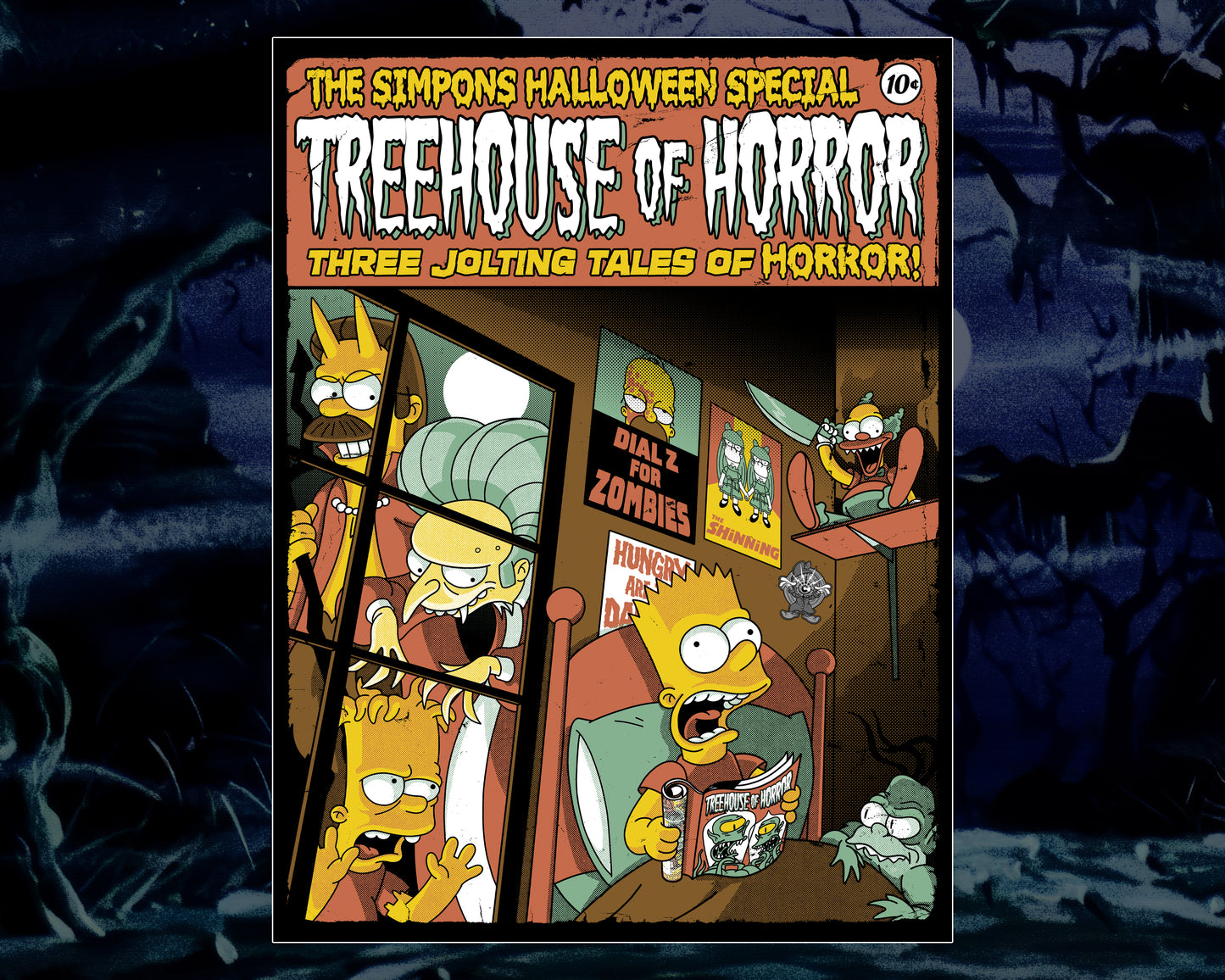 TreeHouse Creepshow Poster 18x24