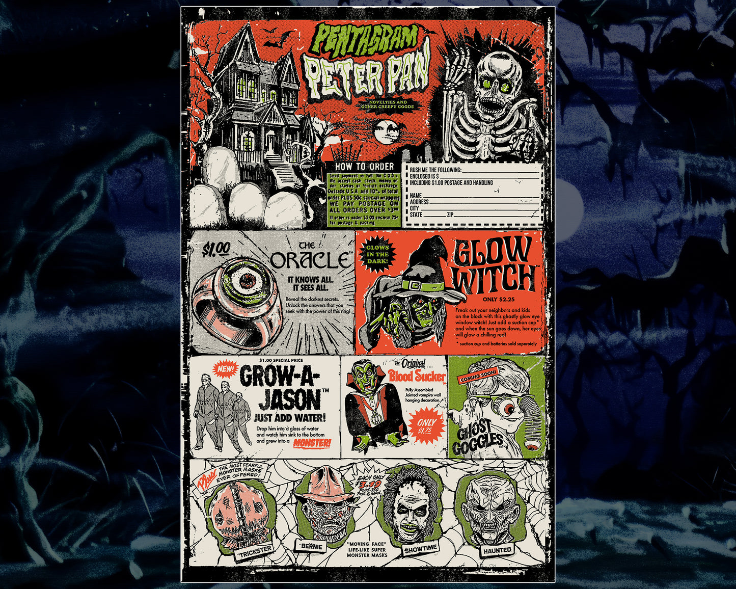 Monster Mail PPP Print 11x17