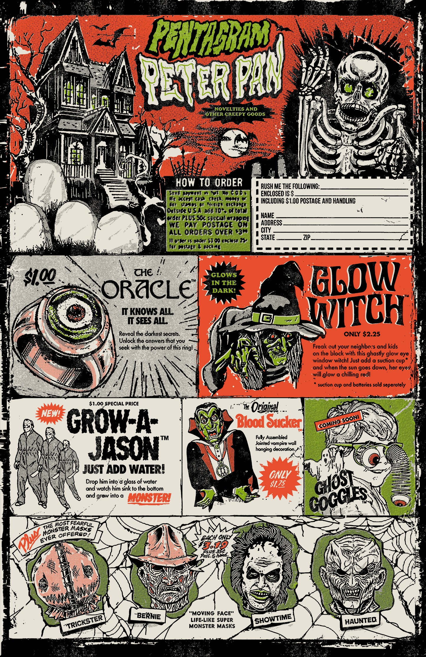 Monster Mail PPP Print 11x17