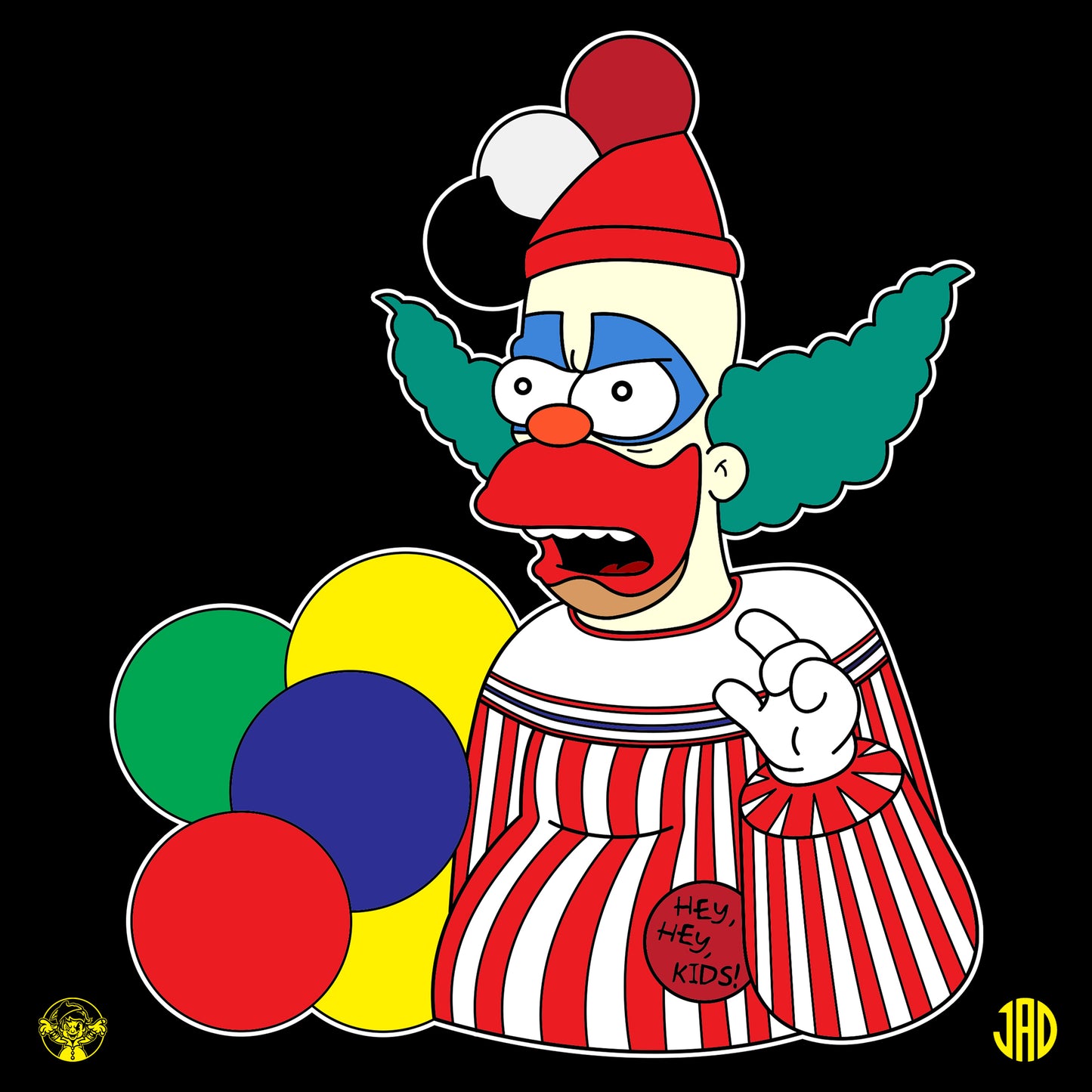 Killer Krusty Print 8x8