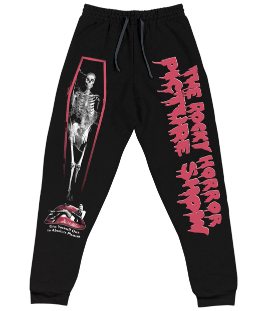 RockyHorror "A Different Set Of Jaws" Black Sweatpants