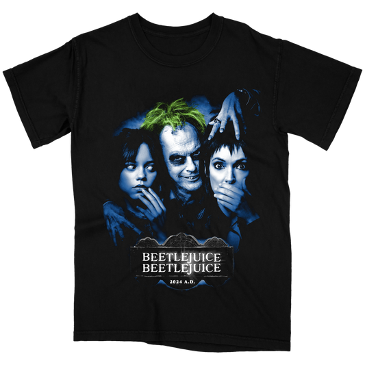 Betelgeuse Betelgeuse  Black T-Shirt LIMITED TO 50 TOTAL EVER - IN STOCK IN HAND ITEM