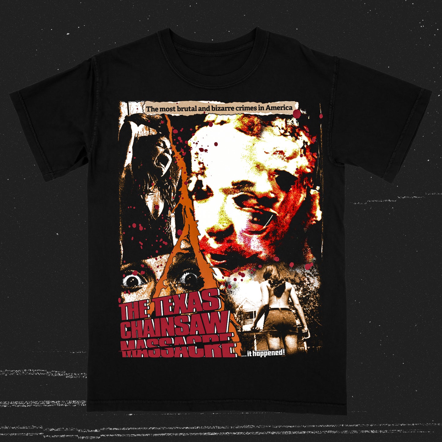 Brutal + BIzarre Crimes 1974 (T-Shirt / Timed Release)
