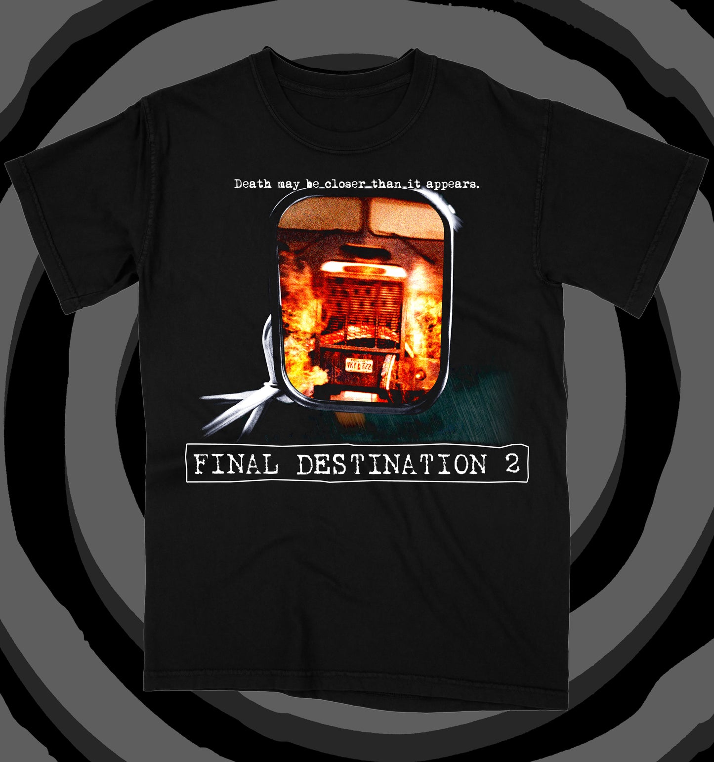 Can't Cheat Death Twice Black T-Shirt