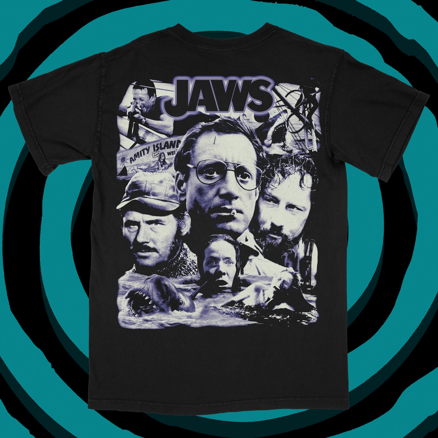 Catch Him For Ten ALT FRONT Black T-Shirt