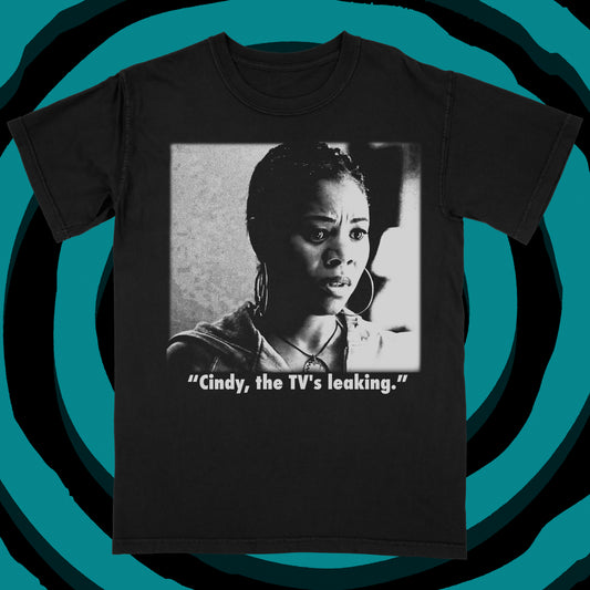 Cindy, The TV's Leaking Scary Movie III 2003 T-Shirt 50 TOTAL