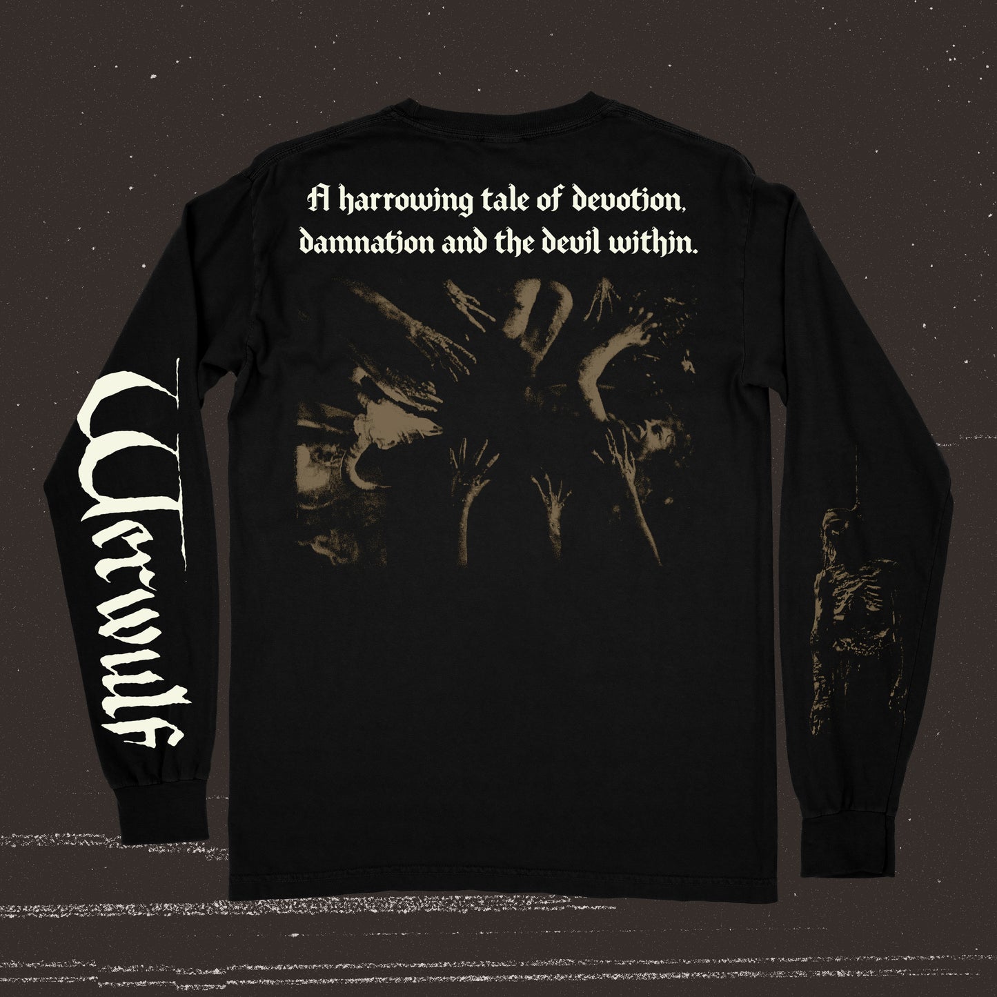 Devotion, Damnation, and the Devil Within (Long Sleeve T-Shirt / Timed Release)