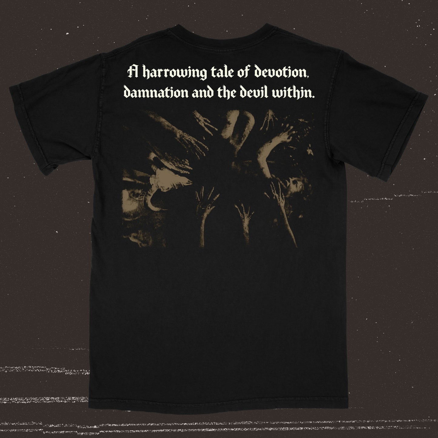 Devotion, Damnation, and the Devil Within (T-Shirt / Timed Release)