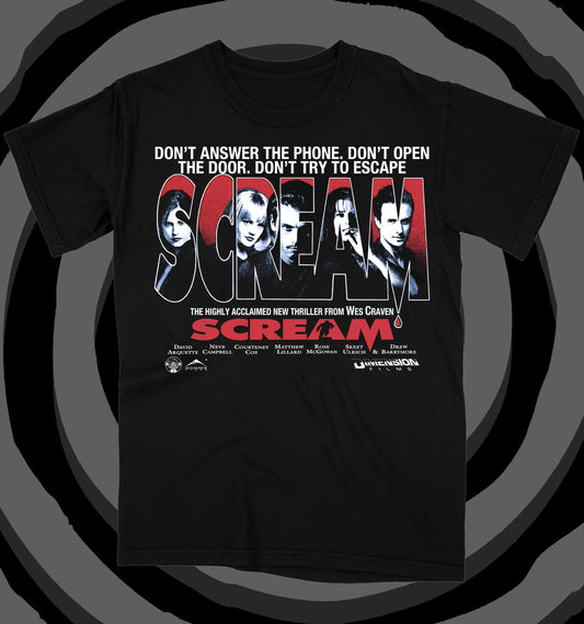 Don't Answer The Phone Black T-Shirt