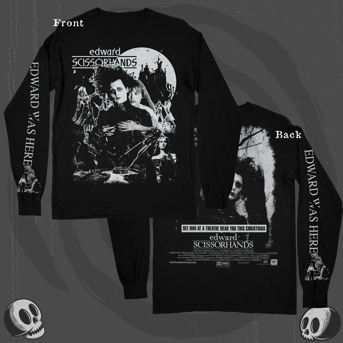 Edward Was Here (Long Sleeve T-Shirt / Timed Release)