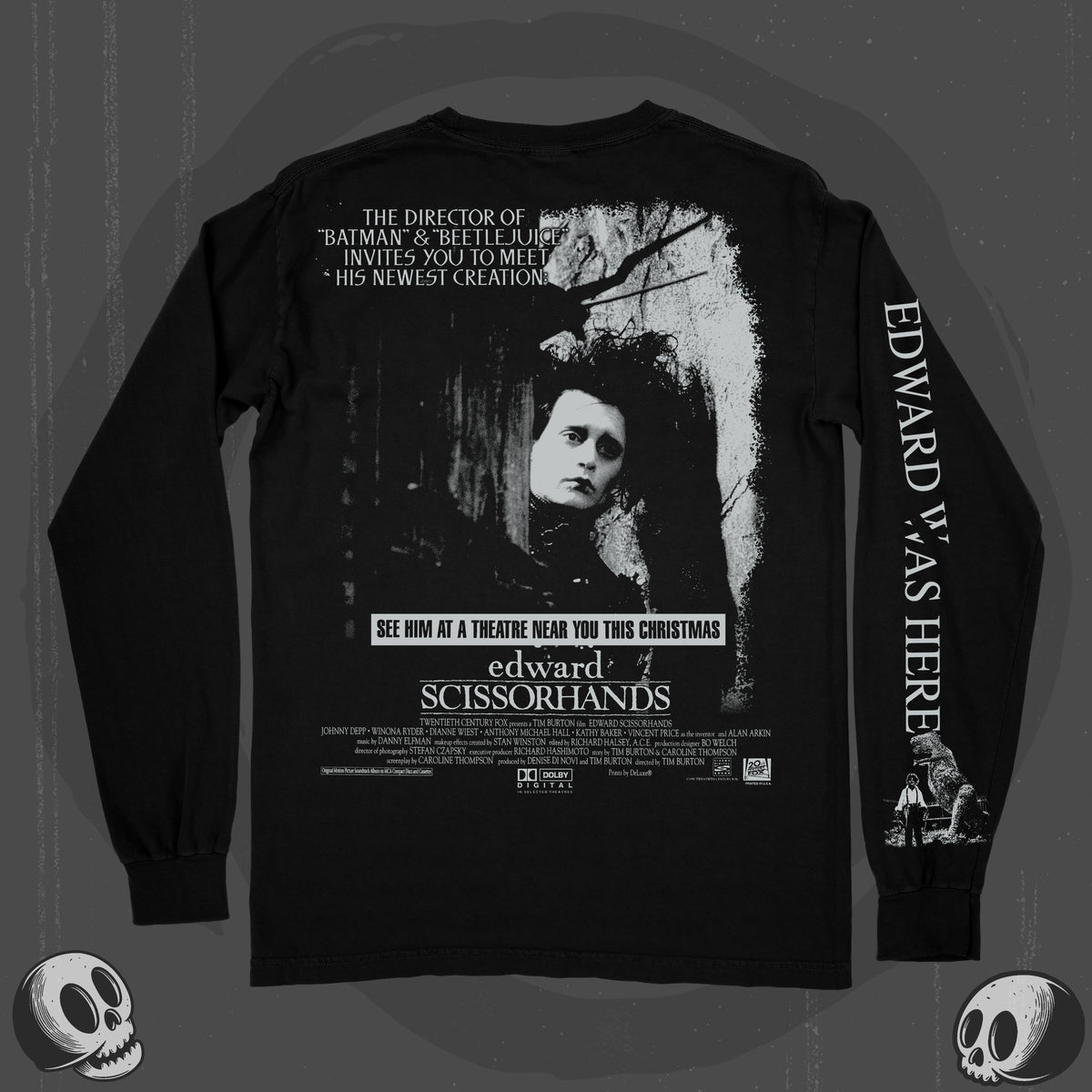 Edward Was Here (Long Sleeve T-Shirt / Timed Release)