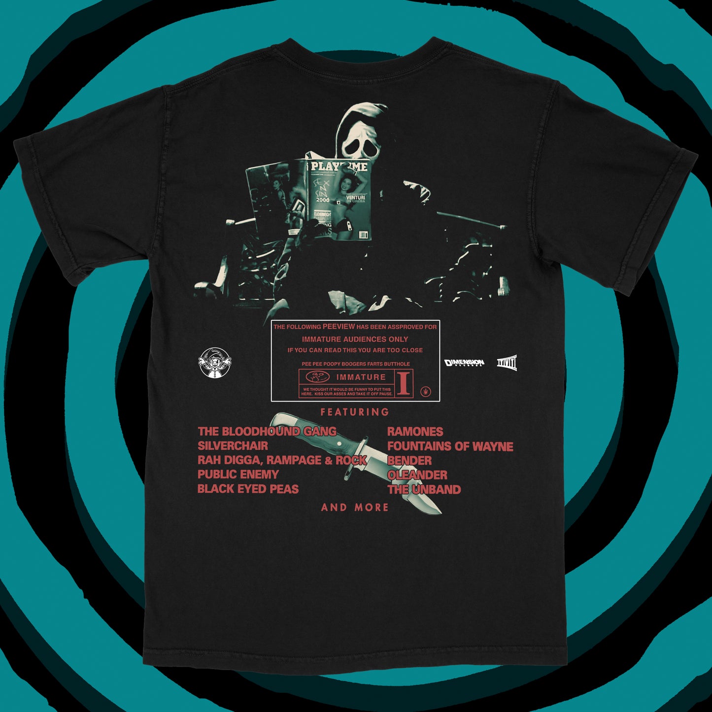 Fake As Press On Nails Scary Movie 2000 T-Shirt