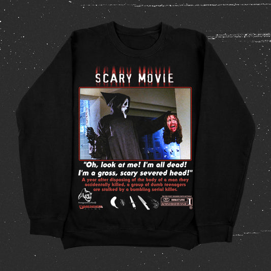 Gross Scary Severed Head Abstract Series (Crew Neck Sweater / Limited to 31 Total)