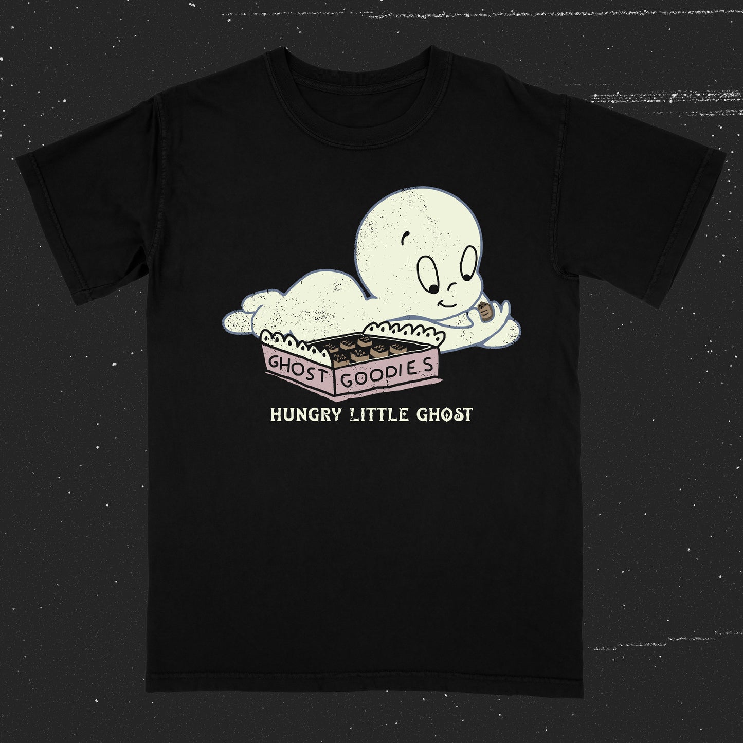 Hungry Little Ghost (T-Shirt or Cropped T / In Stock Resurrection Collection Item)