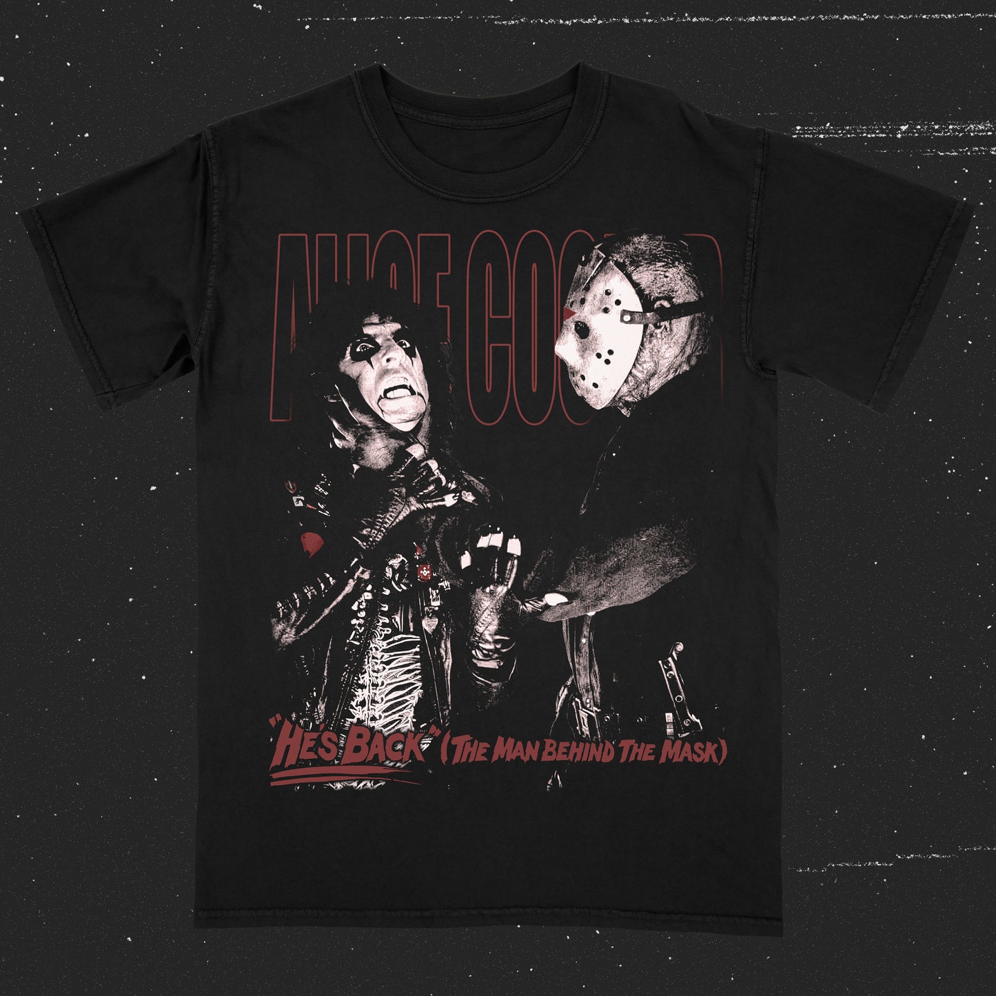 He's Back The Man Behind The Mask (T-Shirt / In Stock Leftover)