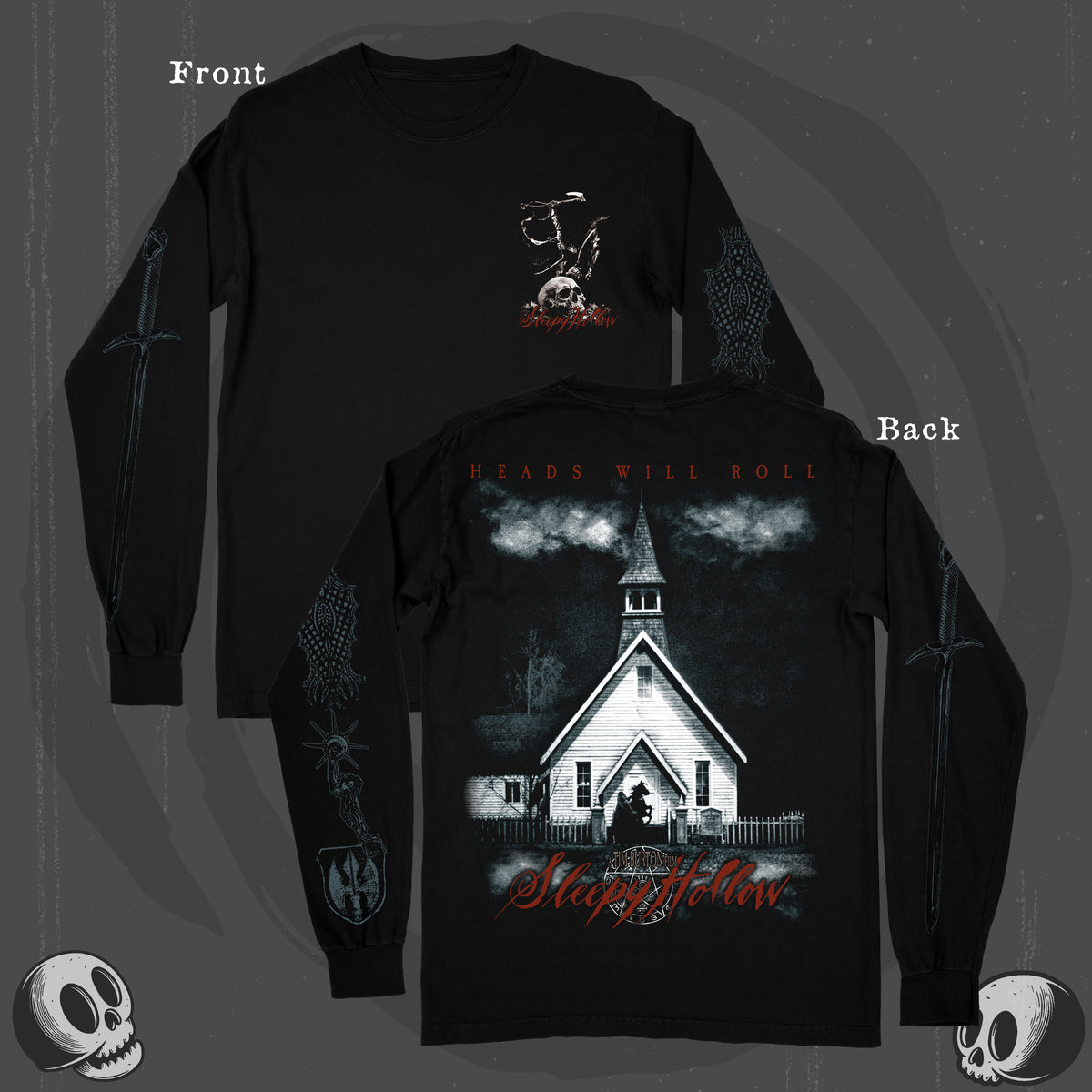 Heads Will Roll (Long Sleeve T-Shirt / Timed Release)
