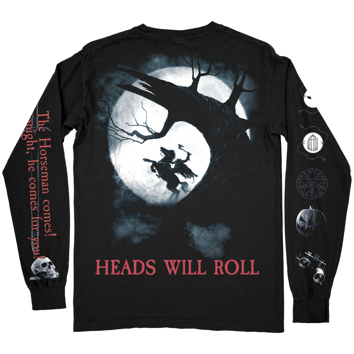 Heads Will Roll 1999 Black Long Sleeve (72Hr Limited Pre-Sale)