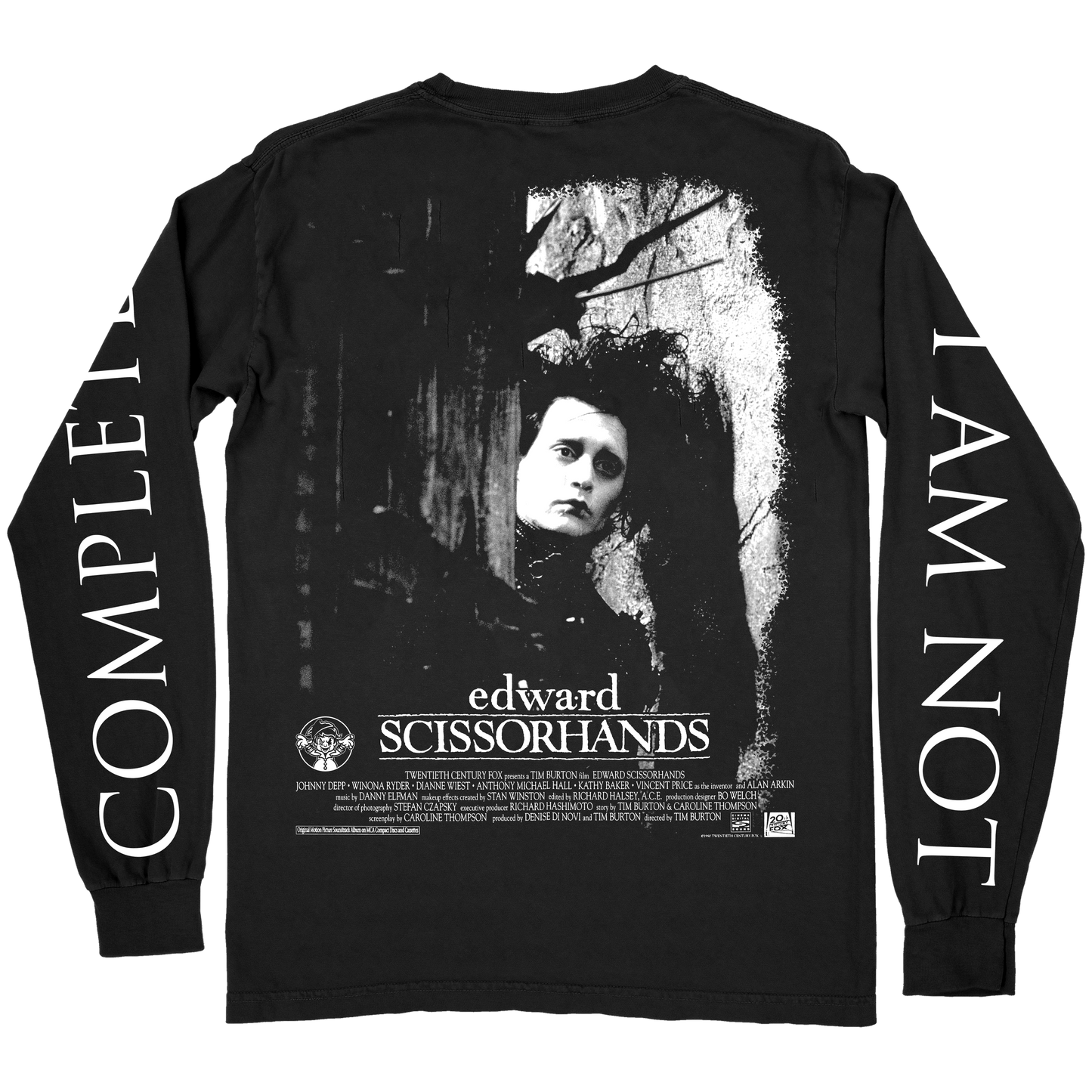 I Am Not Complete 1990 Black Long Sleeve (72Hr Limited Pre-Sale)