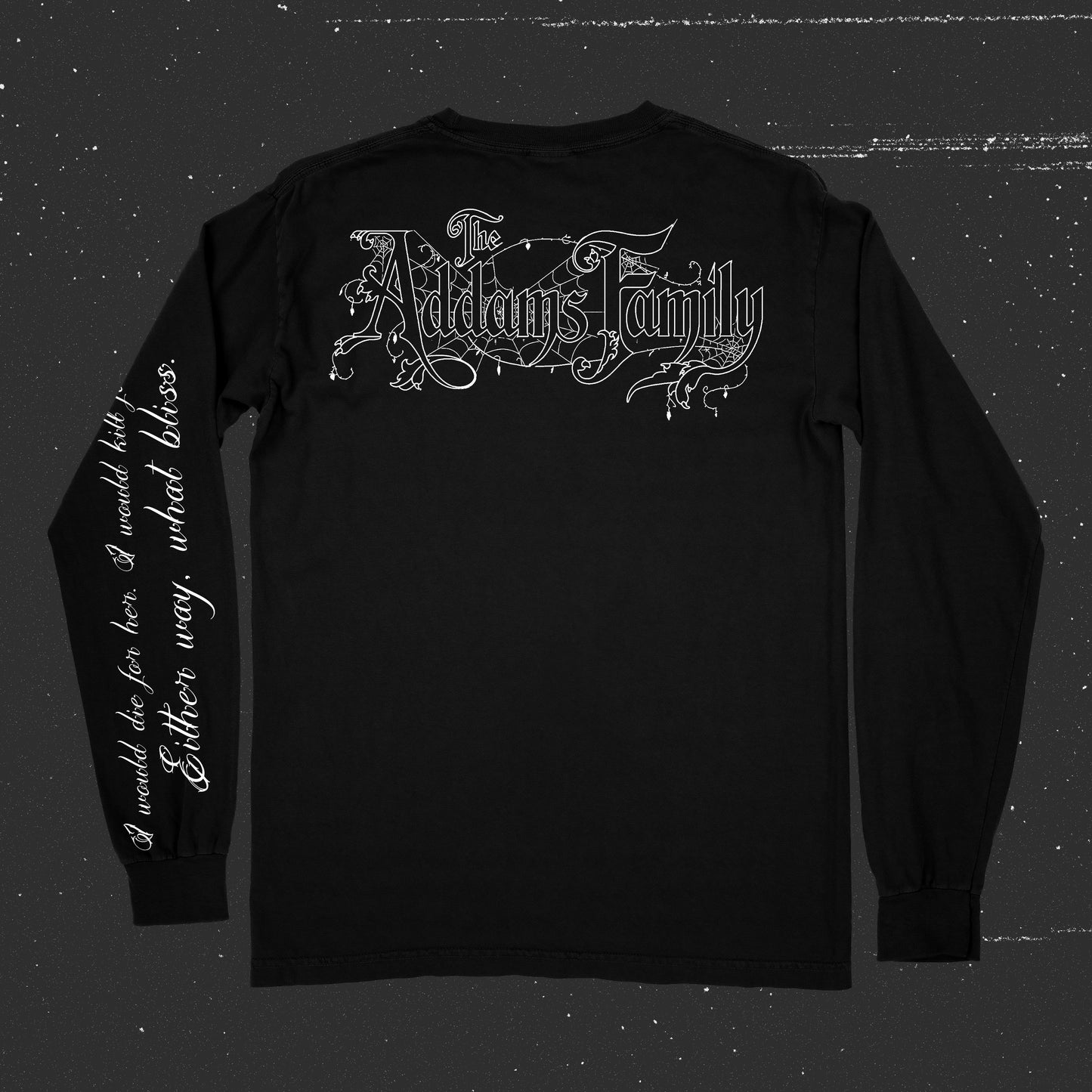 I Would Die For Her (Long Sleeve T-Shirt / / In Stock Leftover)