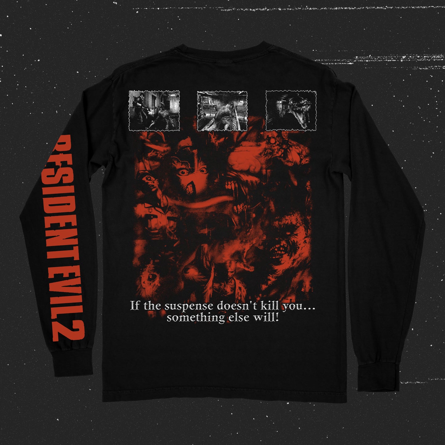 If The Suspense Doesn't Kill You..  (Long Sleeve T-Shirt / Timed Release)