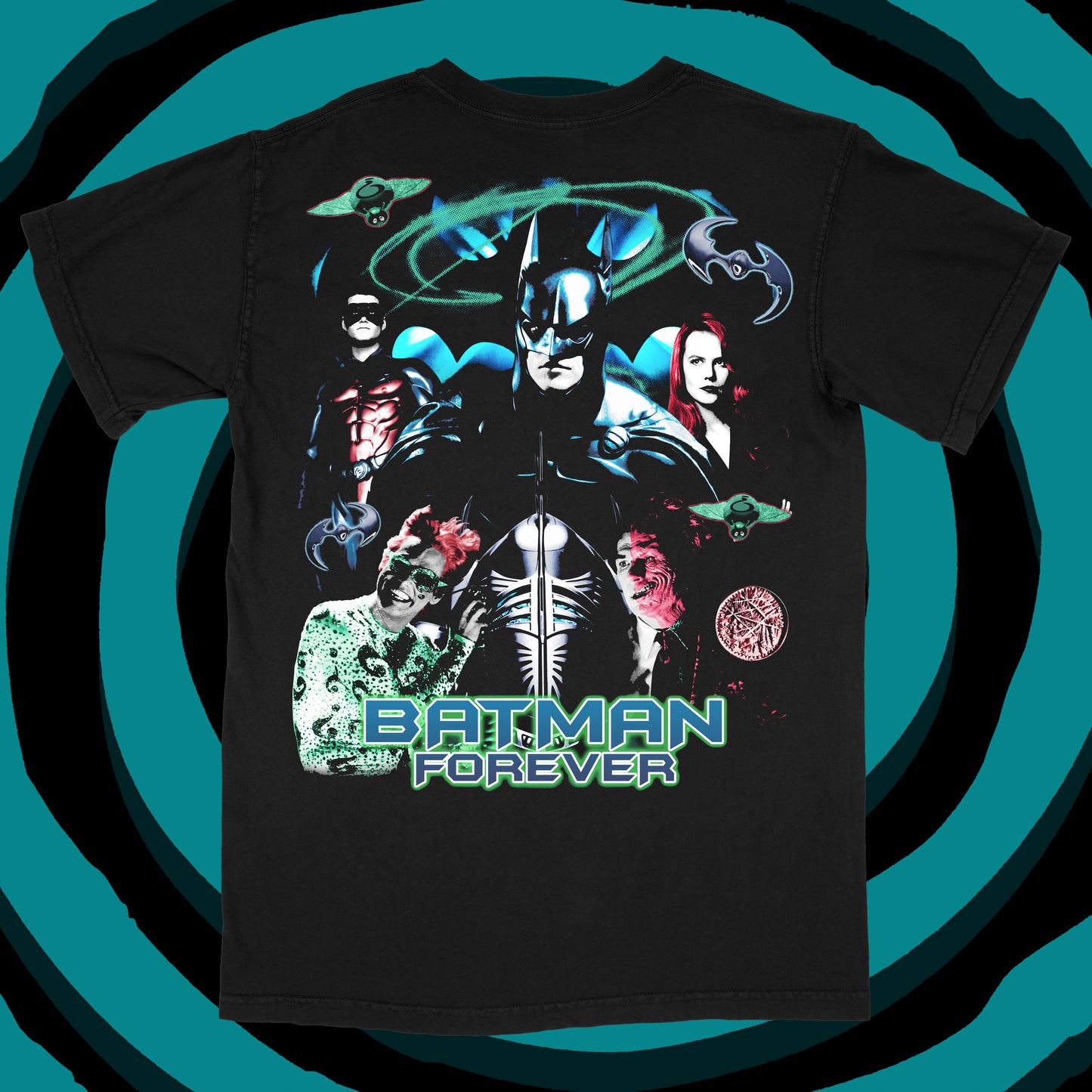 Justice Wears A Mask ALT FRONT Black T-Shirt