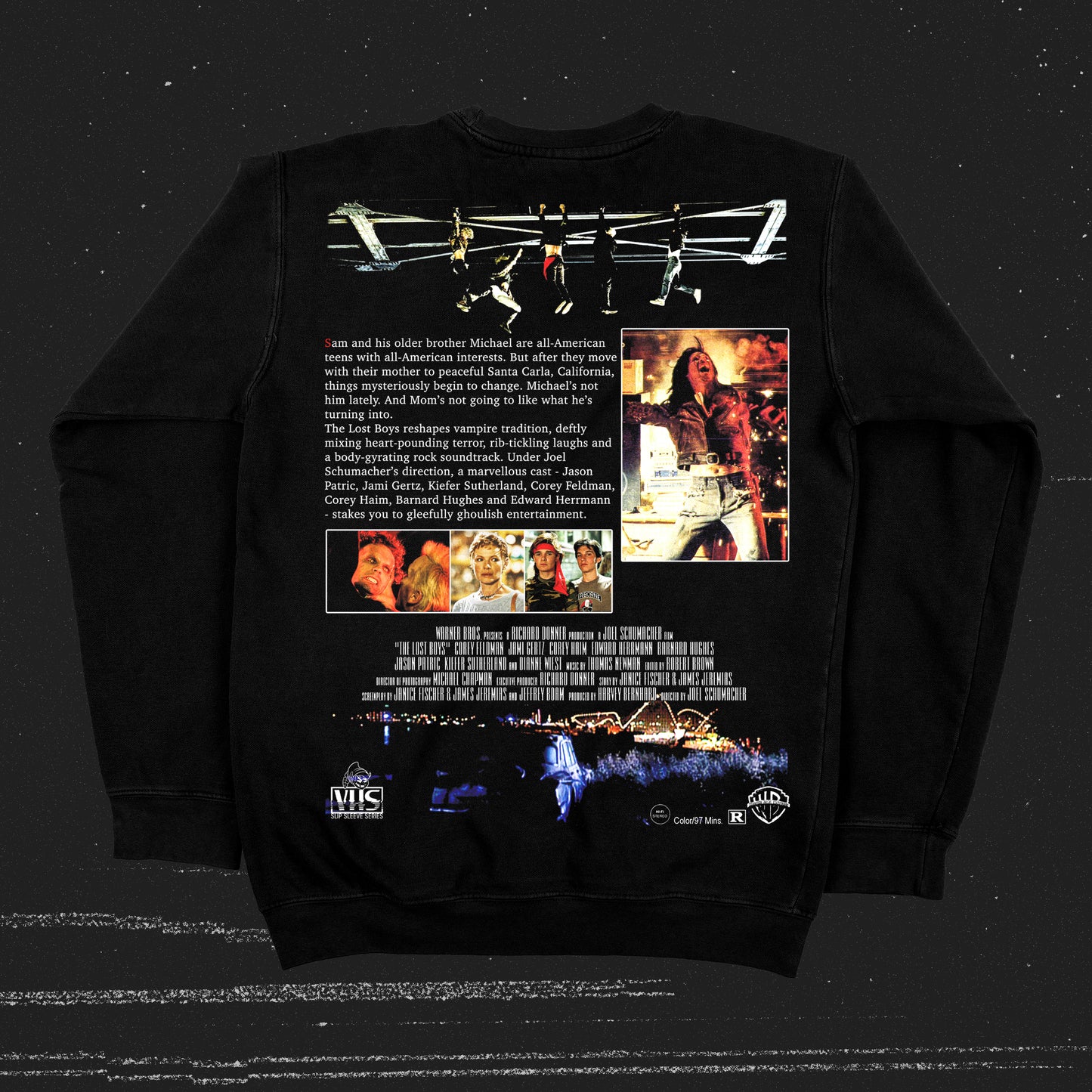 Santa Carla 1987 Slip Sleeve (Crew Neck Sweater / Limited to 31 Total)