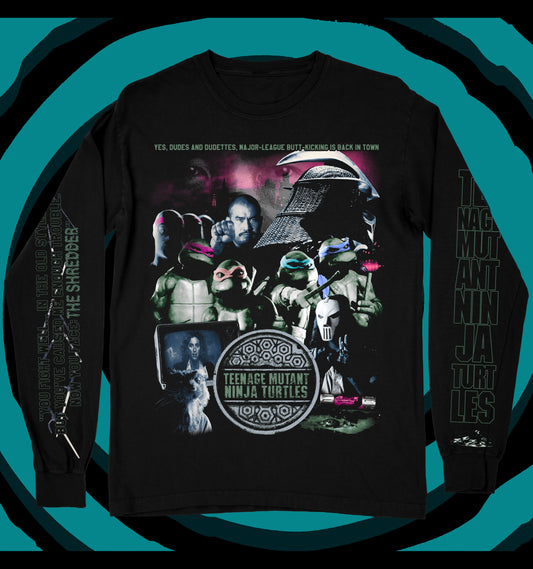 Major League Butt Kicking 1990 Long Sleeve T-Shirt