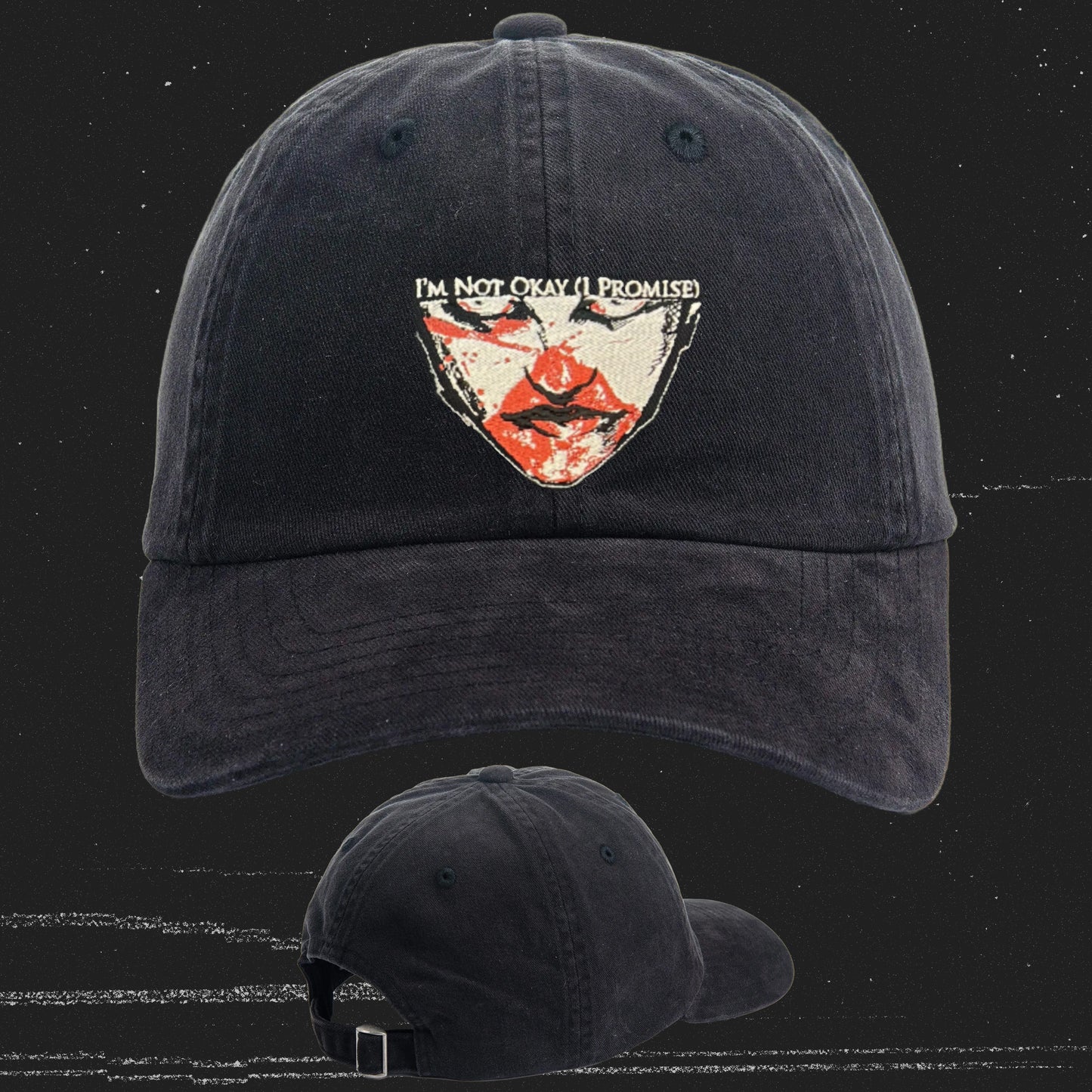 Not Okay Vintage Black Hat (Limited to 31 Total)