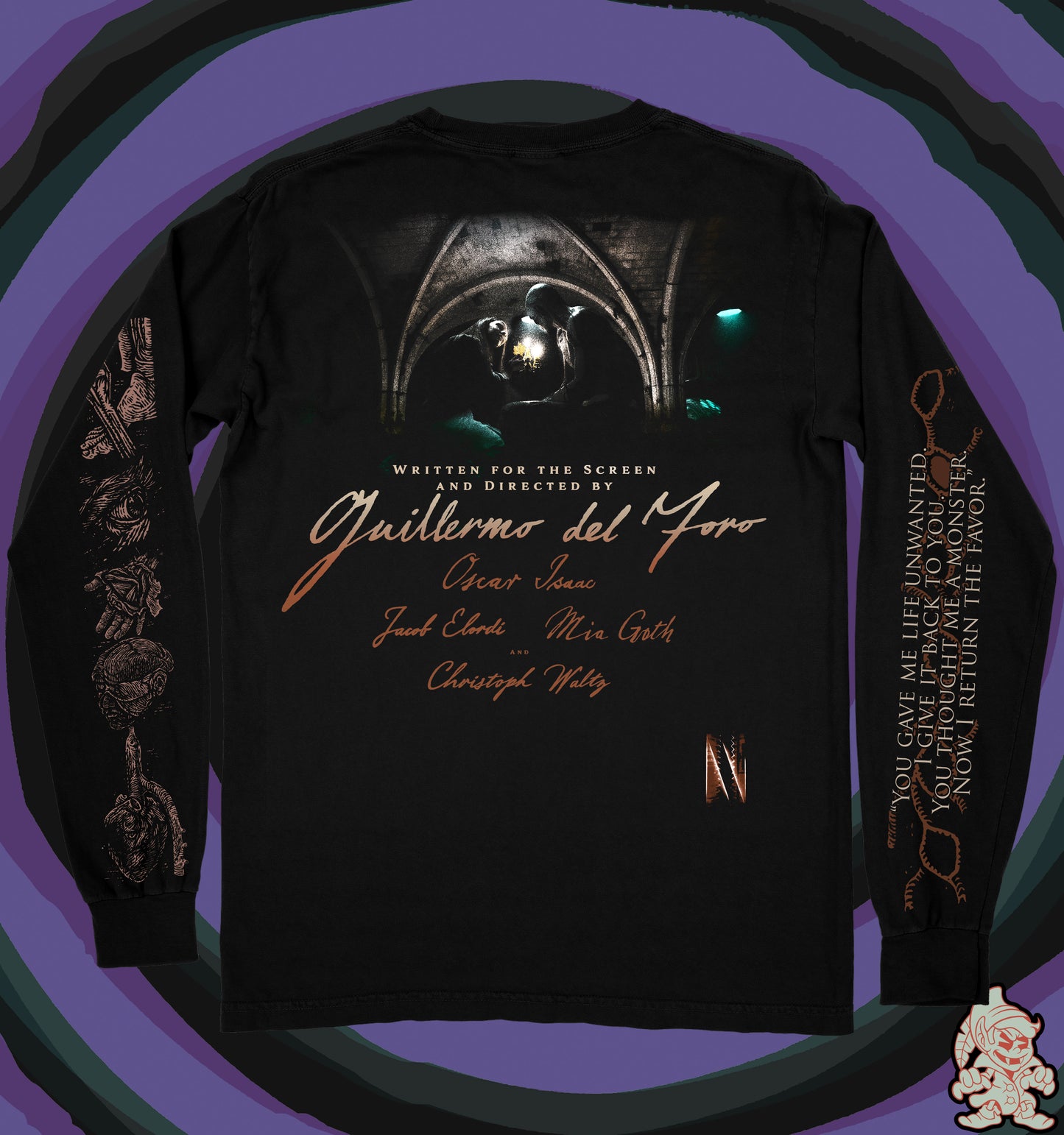 Only Monsters Play God Long Sleeve T-Shirt RE-RELEASE 48HR DROP