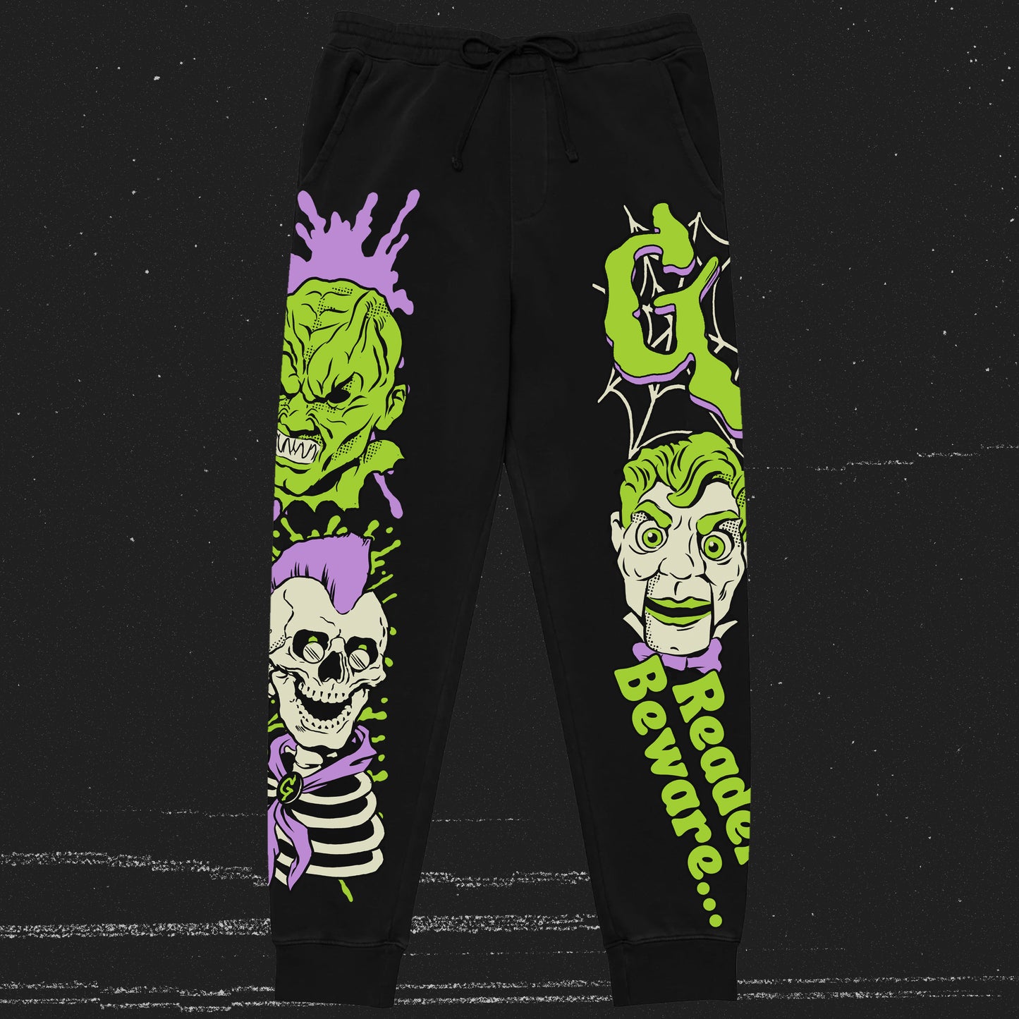 Reader Beware.. (Sweatpants / / AOP (All Over Print) - Limited to 50 Total)