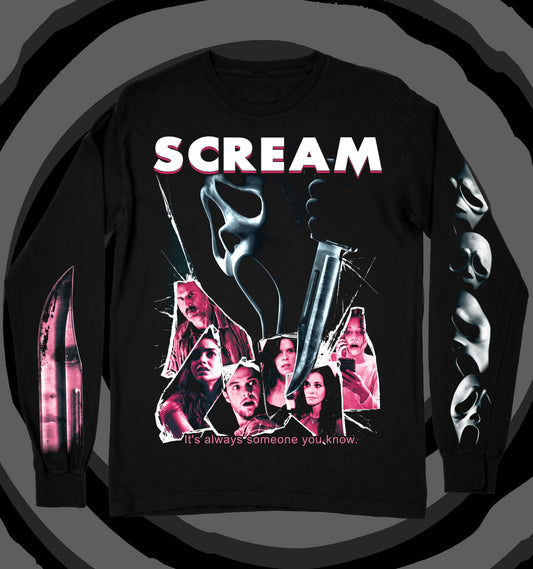 S C R 5 A M Long Sleeve T-Shirt