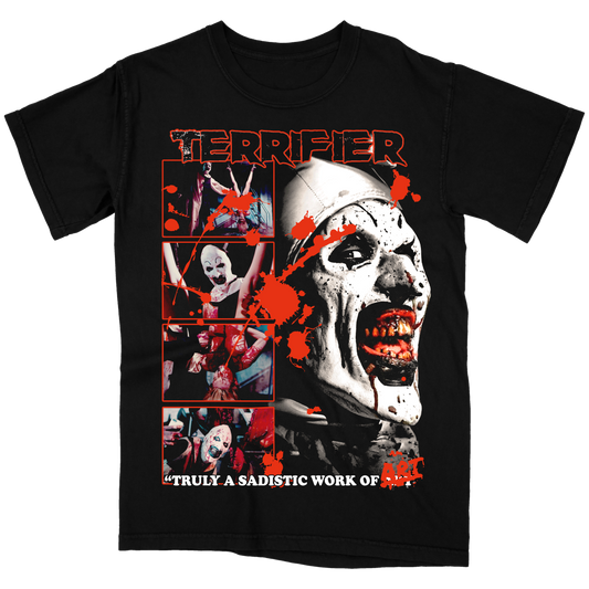 Sadistic Piece Of Art Black T-Shirt