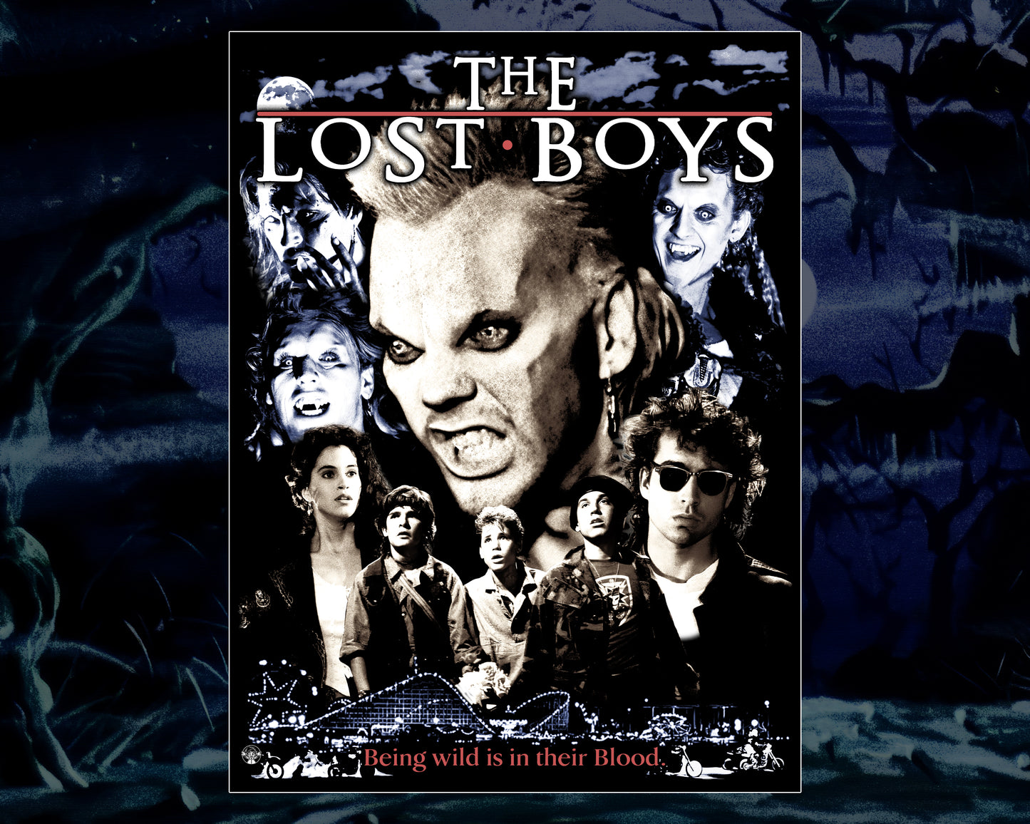 Santa Carla Poster 18x24