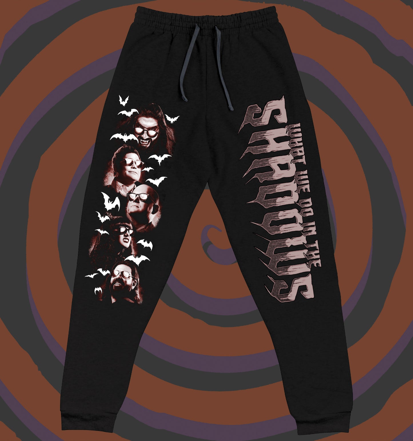 Shadows Black Sweatpants
