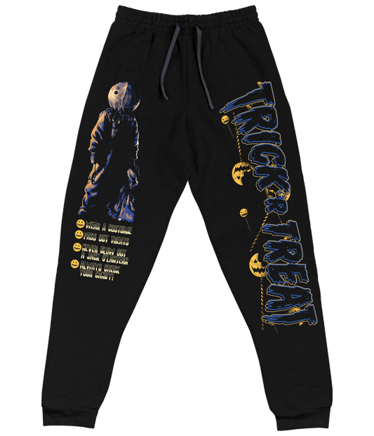 Check Your Candy Black Unisex Independent Sweatpants by