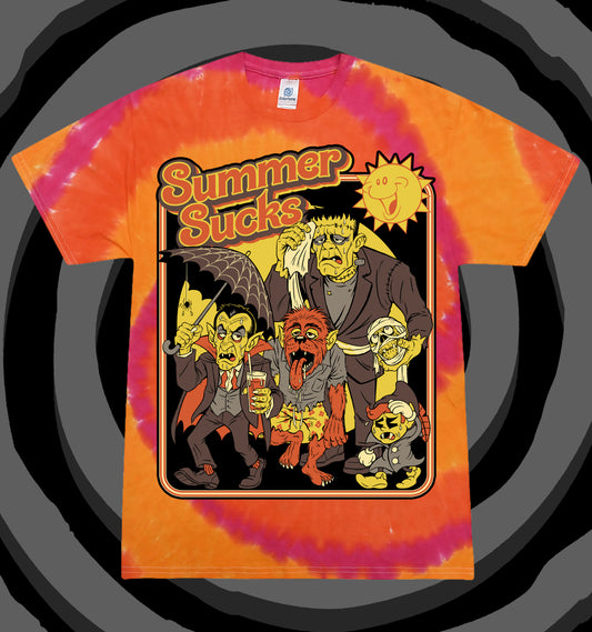 Summer Sucks Tie Dye T-Shirt
