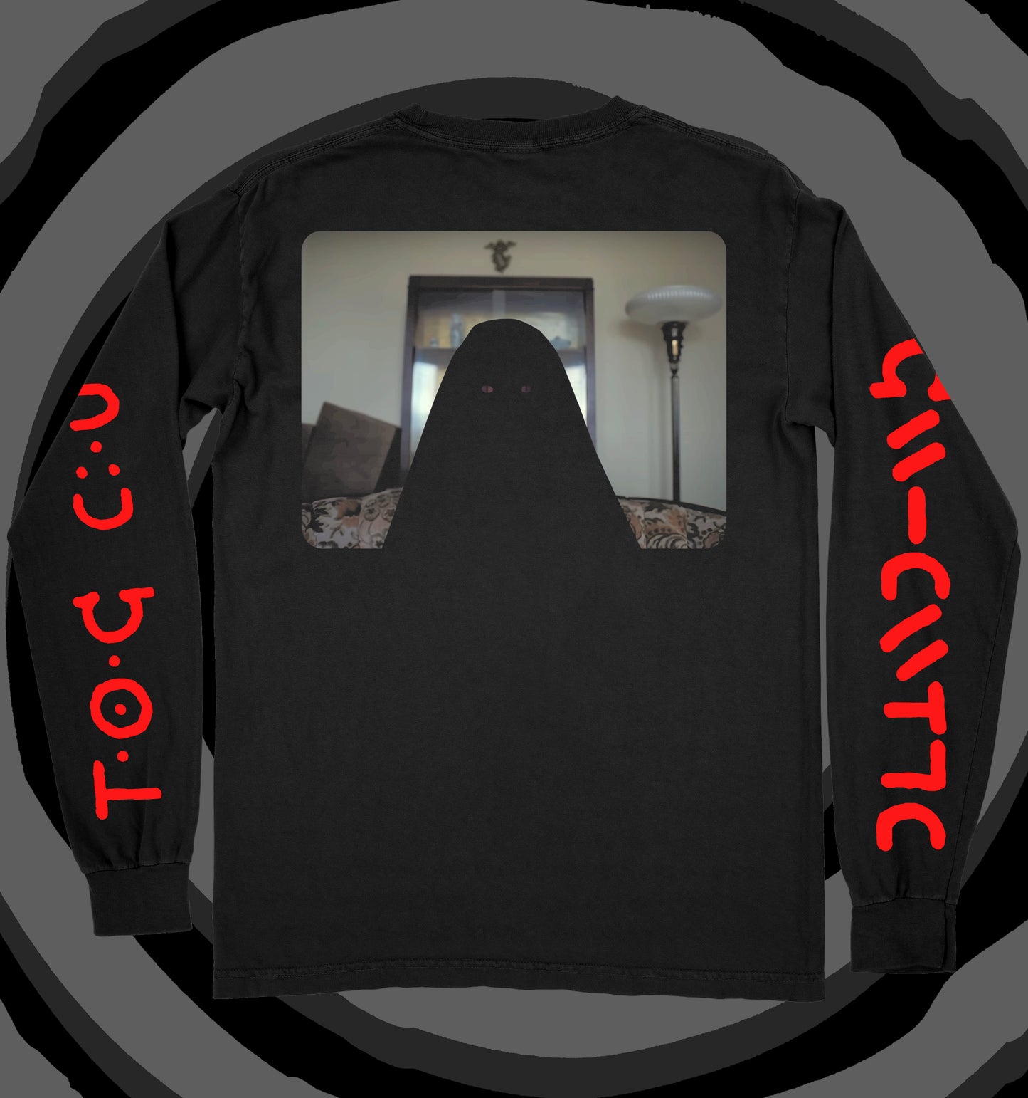 The Man Downstairs Black Long Sleeve T-Shirt (72Hr Limited Pre-Sale)