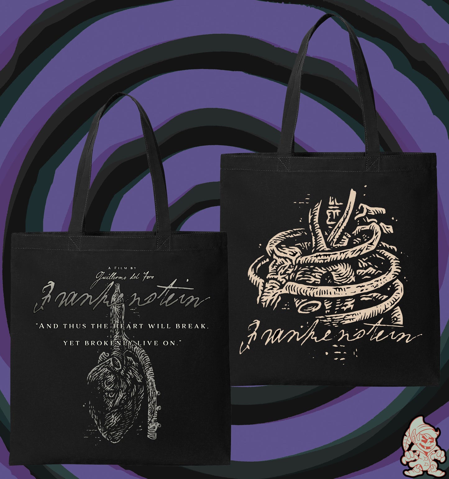 Franken-Stein Tote Bags