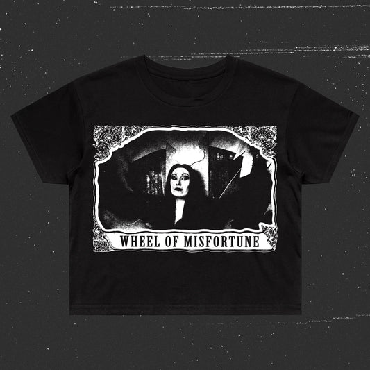 Wheel Of Misfortune (Cropped T-Shirt / Timed Release)