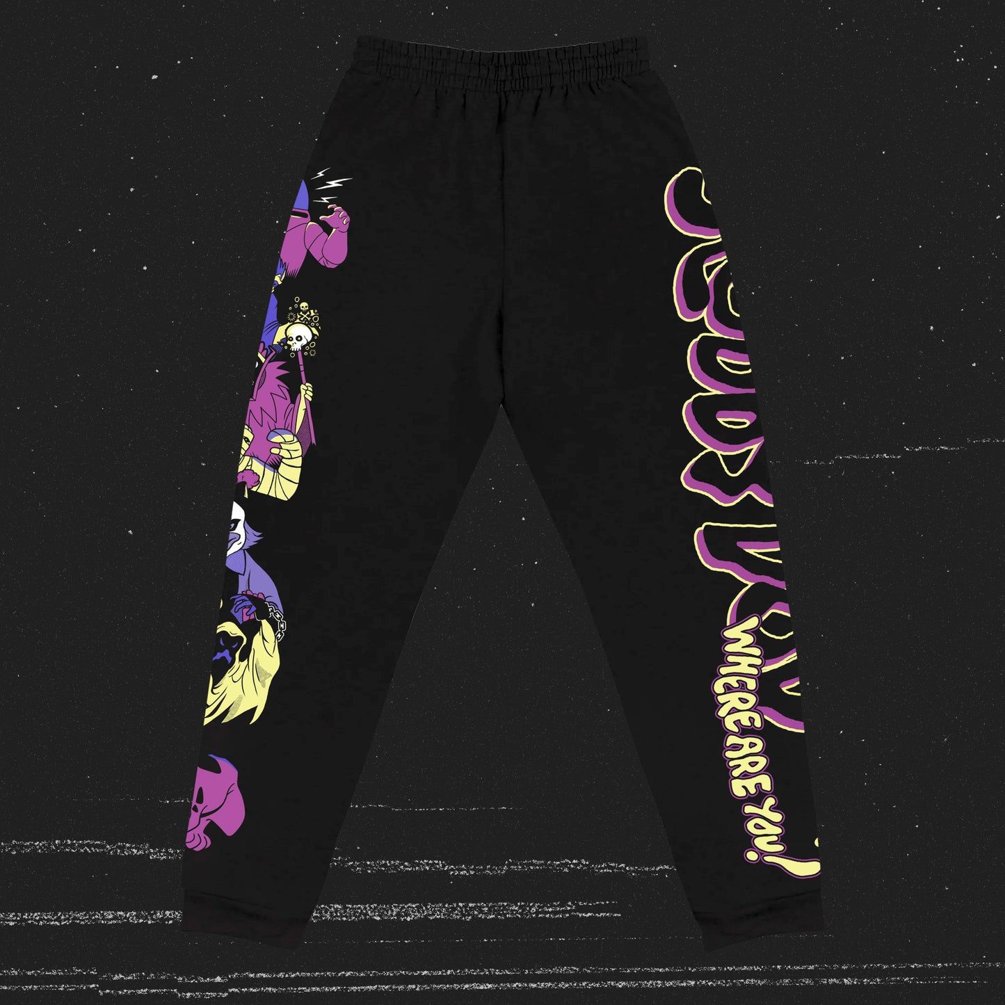 Where Are You!? (Sweatpants / / AOP (All Over Print) - Limited to 50 Total) (Copy)