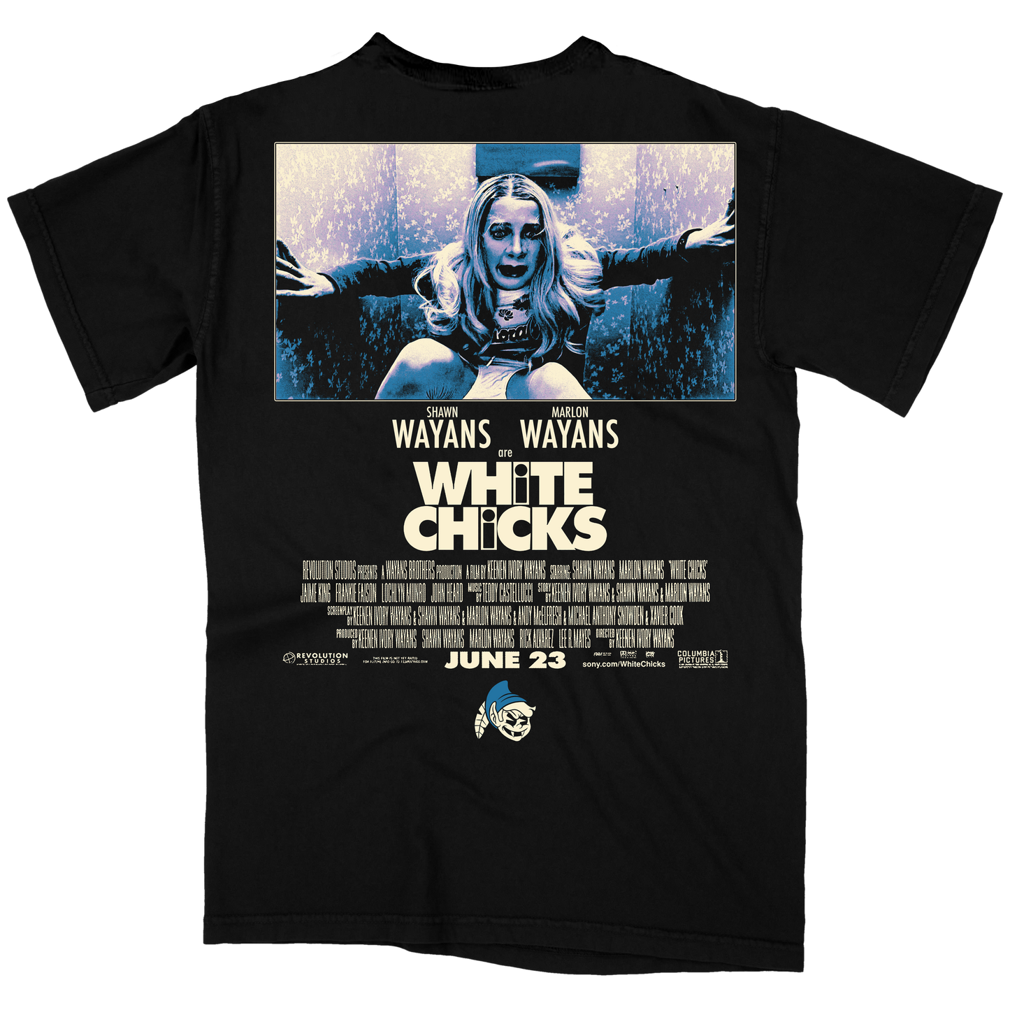 White Chicks 2004 Black T-Shirt M / L 2XL ONLY