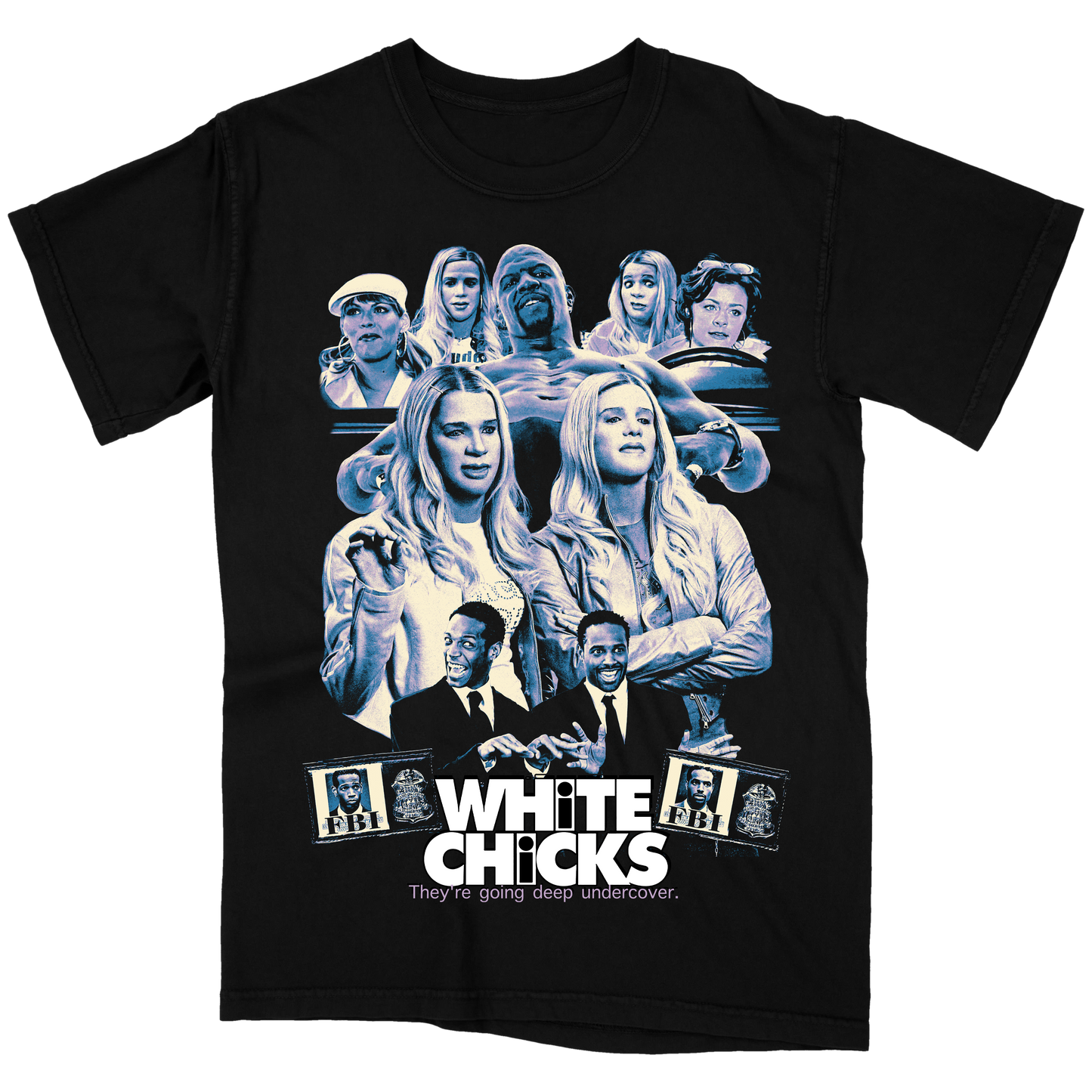 White Chicks 2004 Black T-Shirt M / L 2XL ONLY